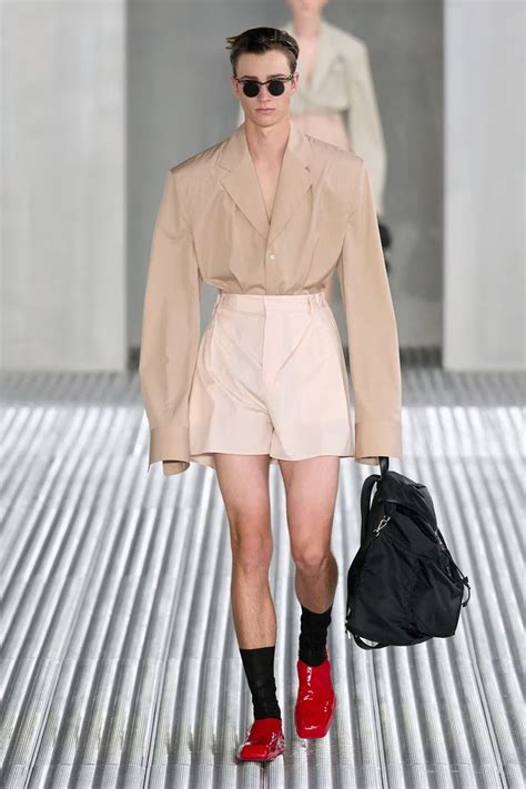 prada men's show|Miuccia Prada and Raf Simons present Prada SS24 Menswear.